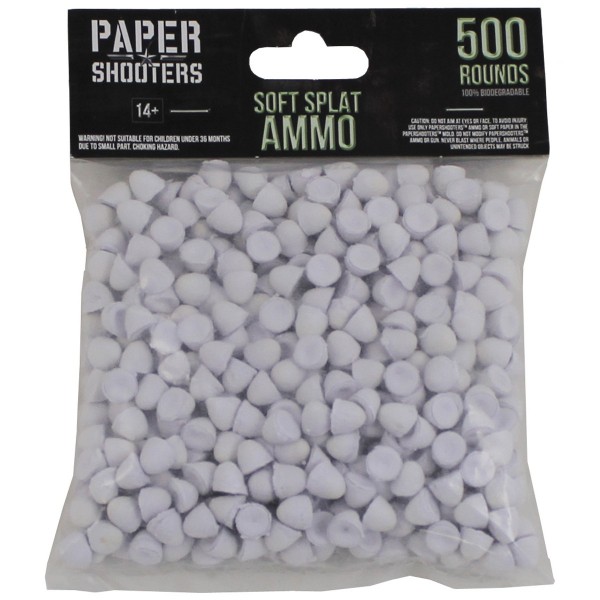 500 Stück Munition für Paper Shooters