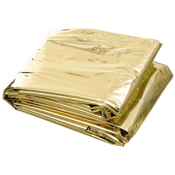 Rettungsdecke silber/gold 213x132cm