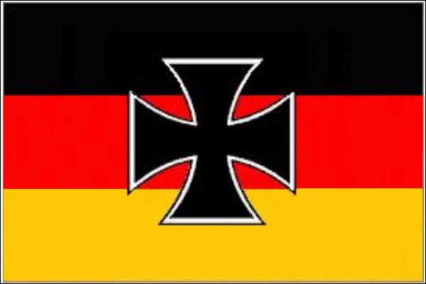 Flagge Deutschland/Eisernes Kreuz