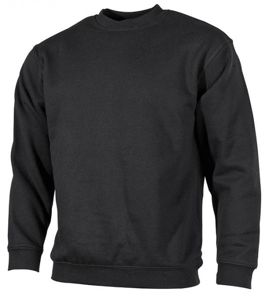 MFH Sweatshirt Basic schwarz