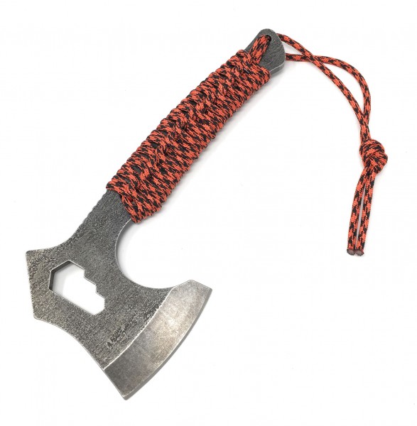 Tomahawk Axt Red Rope Paracord