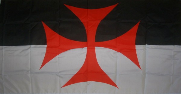 Flagge Kreuzritter Templer Orden 150x90cm