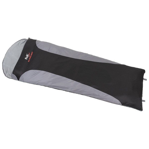Minipack Schlafsack ULTRALIGHT schwarz/grau
