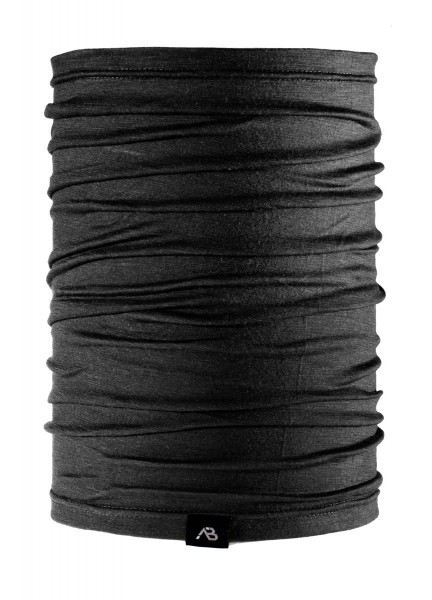Rundschal Fleece Schal Schlauchschal Stirnband Halstuch Armband schwarz oliv 
