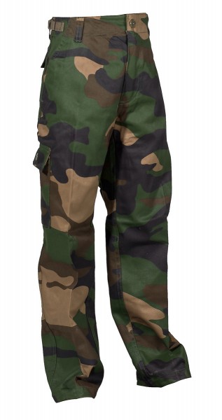 Kidswear US BDU Kinderhose lang Cargo Tarnhose camouflage Feldhose 110 bis 170