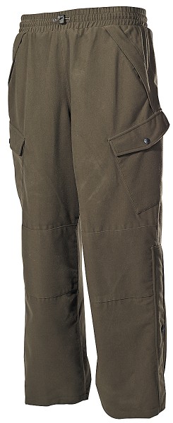 Outdoor- Jagdhose Poly Tricot oliv