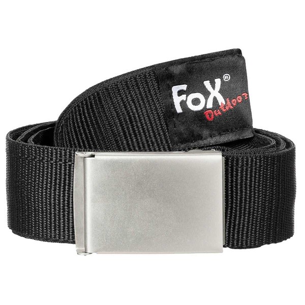 Fox Tresorgürtel mit Innenfach schwarz