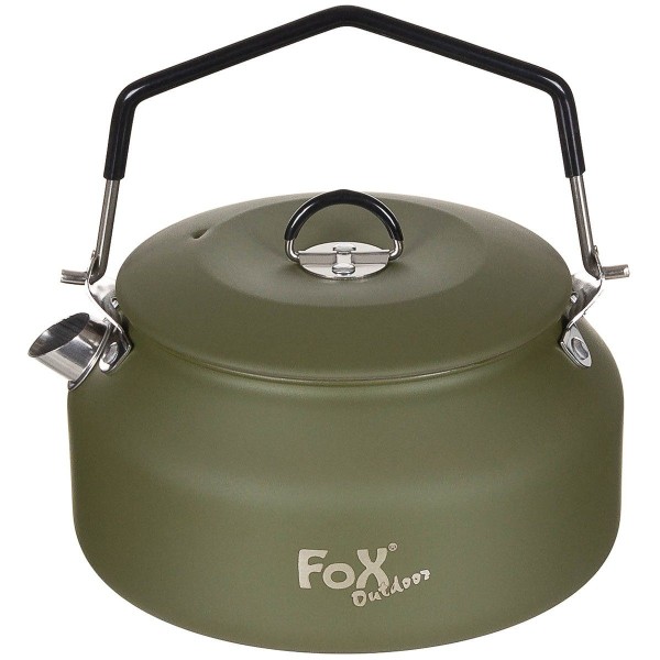 Fox Outdoor Wasserkessel oliv 1 Liter