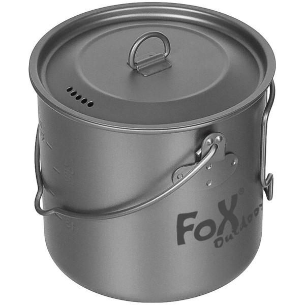 Fox Outdoor Camping Kochtopf Titan 1,1 Liter