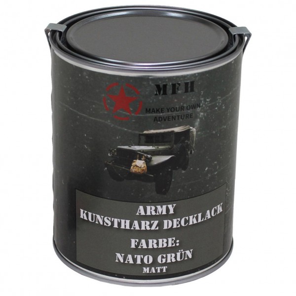Farbdose Army matt 1 Liter